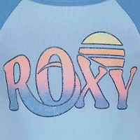 Roxy Big Kid Girls Crew Neck Short Sleeve Fitted Graphic T-Shirt