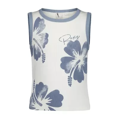 Roxy Big Kid Girls Crew Neck Sleeveless Tank Top