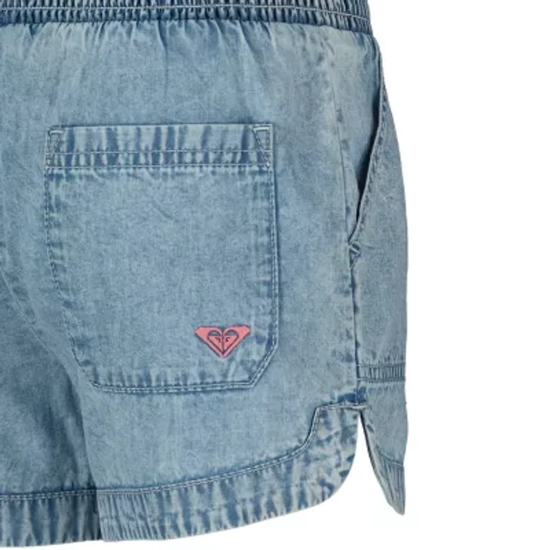 Roxy Big Kid Girls Mid Rise Pull-On Short
