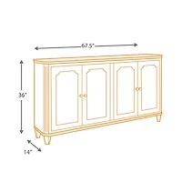 Signature Design by Ashley® Mirimyn Storage End Table with Panel Doors