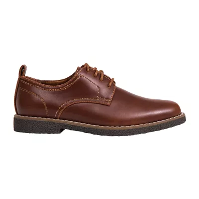Deer Stags Zander Little & Big Kid Boys Round Oxford Shoes