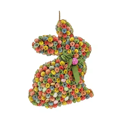 National Tree Co. 18 Multicolor Floral Easter Figurine