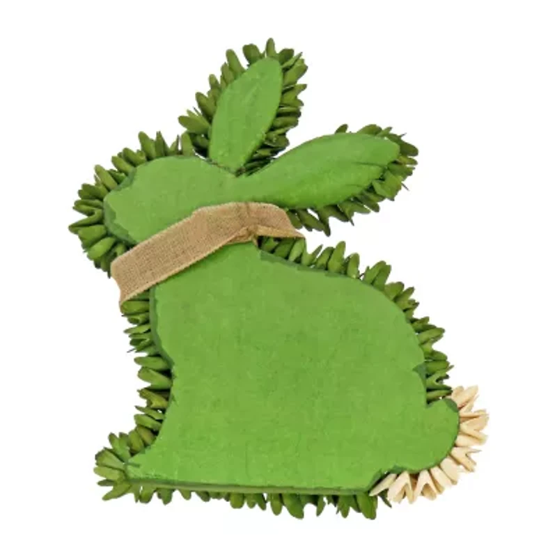 National Tree Co. 22 Green Floral Easter Figurine