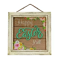 National Tree Co. 10 “Happy Easter Y’All Wall Sign