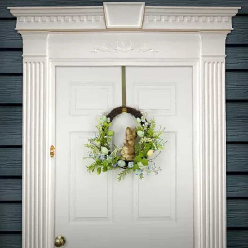 National Tree Co. 16 Bunny Wreath