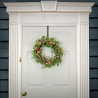 National Tree Co. 22 Pink Eggs Wreath