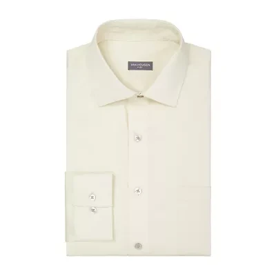 Van Heusen Ultra Flex Mens Regular Fit Wrinkle Free Long Sleeve Dress Shirt