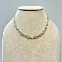 Made in Italy Womens 10K Gold 18 Inch Link Necklace