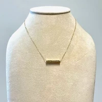 Made in Italy Womens 10K Gold 18 Inch Pendant Necklace