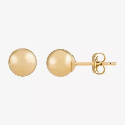 14K Gold 5mm Ball Earrings