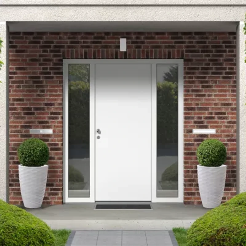Glitzhome Set Of 2 Polyresin Planters