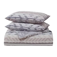 Mudd Sedona Animal Print Lightweight Reversible Comforter Set