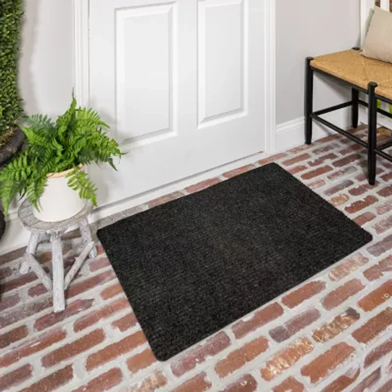 Mohawk Home Ribbed Utility 2-pc. 18"X30" Indoor Outdoor Rectangular Doormat