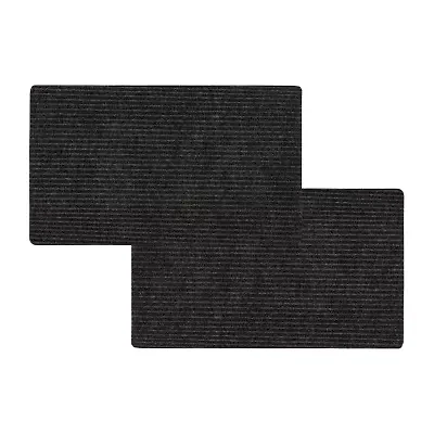 Mohawk Home Ribbed Utility 2-pc. 18"X30" Indoor Outdoor Rectangular Doormat