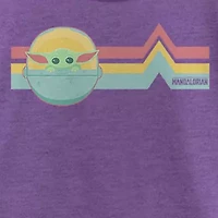 Rainbow Child Little & Big Kid Girls Crew Neck Short Sleeve Slim Fit Star Wars Graphic T-Shirt