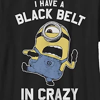 Little & Big Kid Boys Crew Neck Short Sleeve Regular Fit Minions Graphic T-Shirt