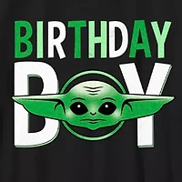 Little & Big Kid Boys Crew Neck Short Sleeve Slim Fit Star Wars Graphic T-Shirt