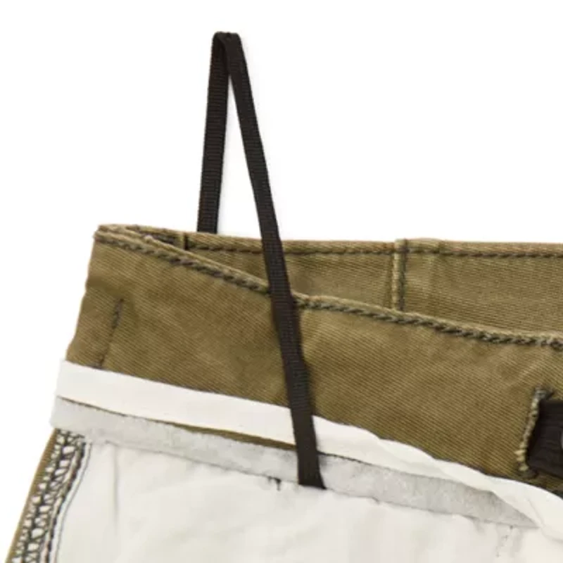 St. John's Bay Dexterity Mens Adaptive Stretch Fabric Easy-on + Easy-off Straight Fit Cargo Pant