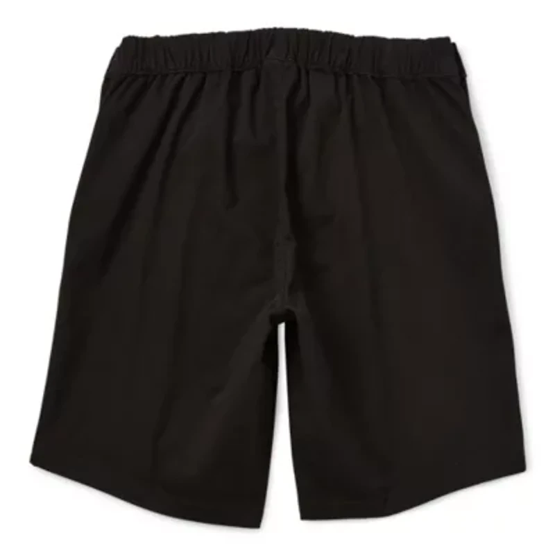 St. John's Bay Mens 10" Mid Rise Adaptive Stretch Fabric Easy-on + Easy-off Seated Wear Chino Short