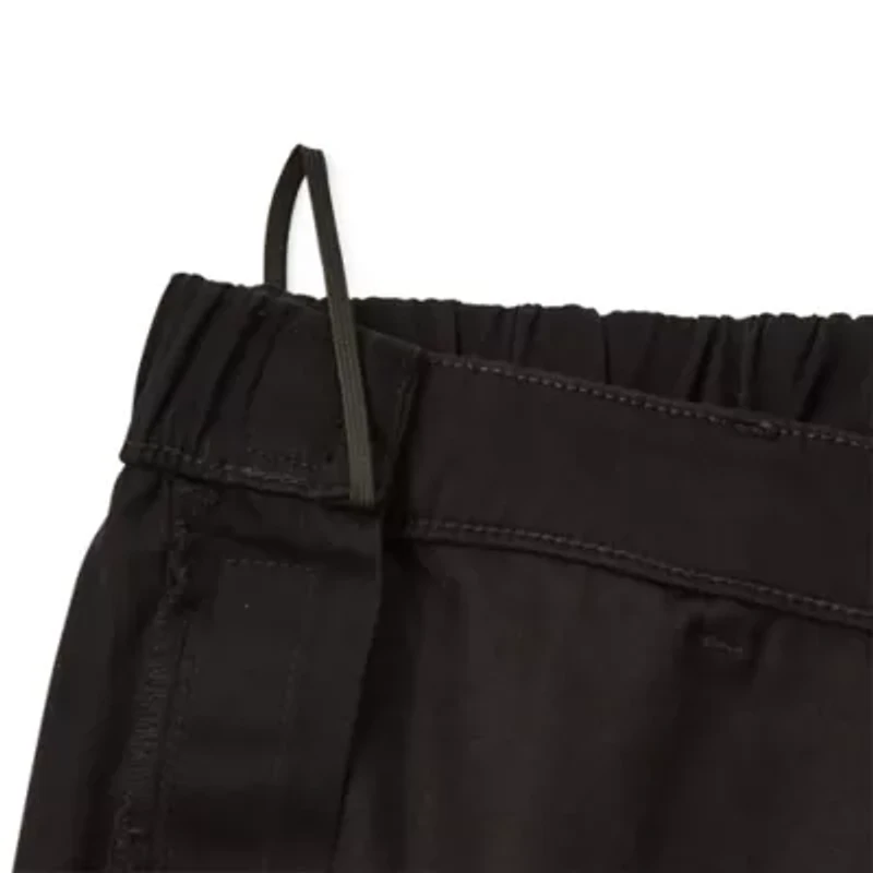 St. John's Bay Mens 10" Mid Rise Adaptive Stretch Fabric Easy-on + Easy-off Seated Wear Chino Short