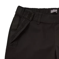 St. John's Bay Mens 10" Mid Rise Adaptive Stretch Fabric Easy-on + Easy-off Seated Wear Chino Short