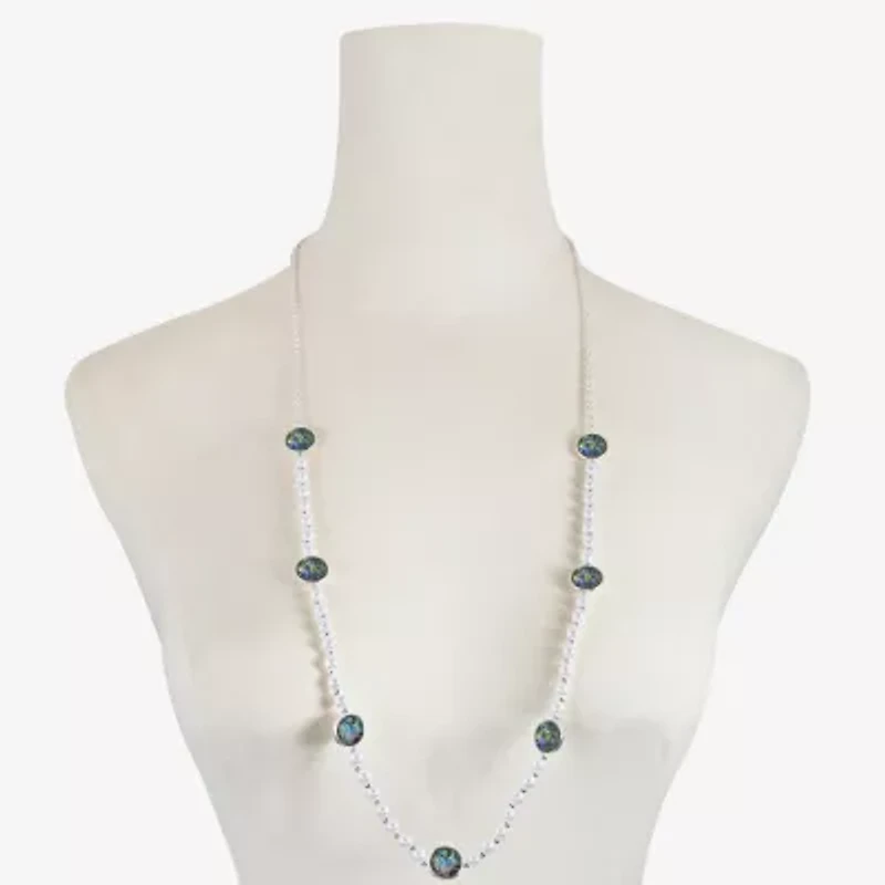 Liz Claiborne Womens 34 Inch Strand Necklace