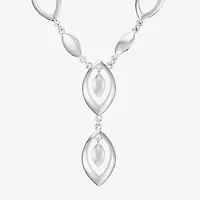 Liz Claiborne Y Necklace And Drop Earring Womens Hypoallergenic 2-pc. Jewelry Set