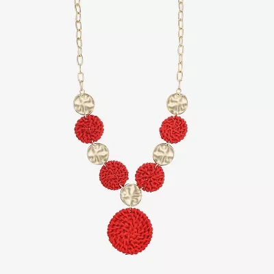 Liz Claiborne Womens 17 Inch Y Necklace