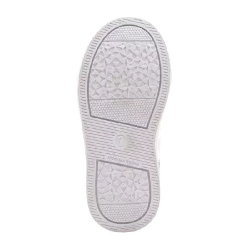 Disney Minnie High Top Girls Round Closed Toe Slip-On Shoe