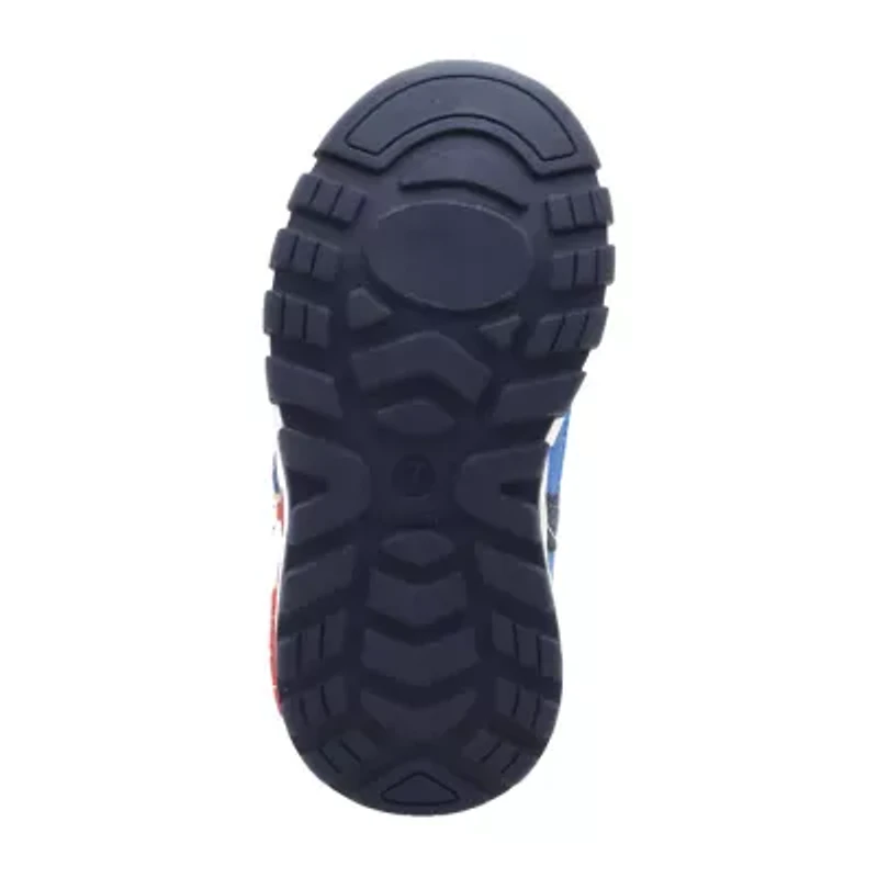 Sega Sonic Boys Round Closed Toe Slip-On Shoe