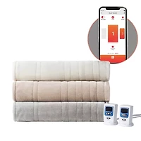 Beautyrest Microplush 20 Settings Wifi Connection Heated Electric Blankets