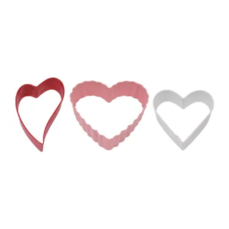 R&M International Llc Love 3-pc. Cookie Cutters