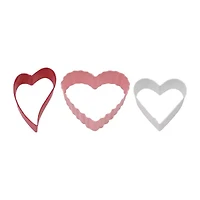 R&M International Llc Love 3-pc. Cookie Cutters