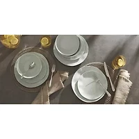 Oneida Terrazzo 12-pc. Melamine Dinnerware Set