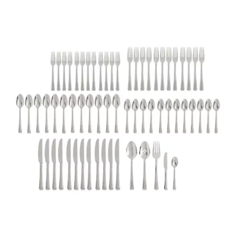 Oneida Chroma 65-pc. 18/10 Stainless Steel Flatware Set