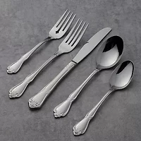 Oneida True Rose 45-pc. Flatware Set