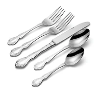 Oneida Mandolina 65-pc. 18/10 Stainless Steel Flatware Set