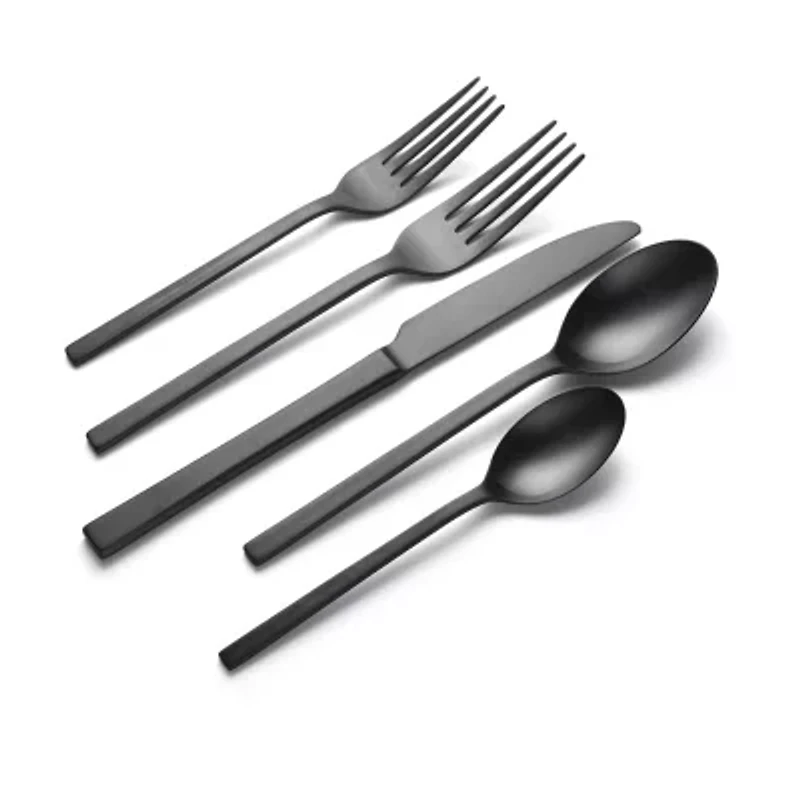 Oneida Allay Midnight 20-pc. Flatware Set