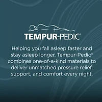 TEMPUR-Adapt 2.0 11" Medium Hybrid Tight Top - Mattress + Box Spring