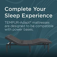 TEMPUR-Adapt 11" Medium Hybrid Tight Top - Mattress + Box Spring