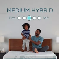 TEMPUR-Adapt 11" Medium Hybrid Tight Top - Mattress + Box Spring