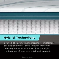 TEMPUR-Adapt 2.0 11" Medium Hybrid Tight Top - Mattress + Box Spring