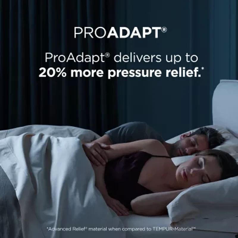 TEMPUR-ProAdapt 2.0 12" Medium Hybrid Tight Top - Mattress + Box Spring