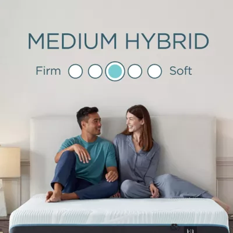 TEMPUR-ProAdapt 2.0 12" Medium Hybrid Tight Top - Mattress + Box Spring