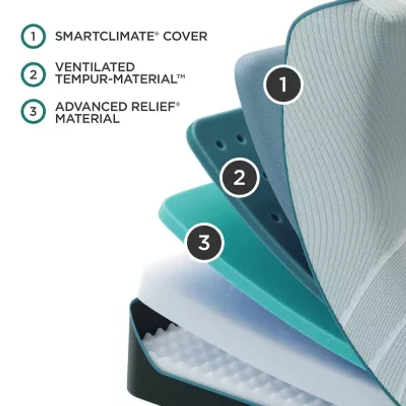 TEMPUR-ProAdapt 2.0 12" Soft Tight Top - Mattress + Box Spring