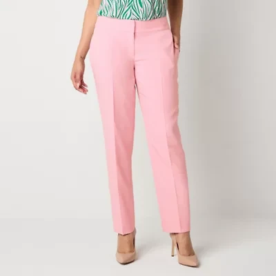 Black Label by Evan-Picone Womens Classic Fit Straight Suit Pant