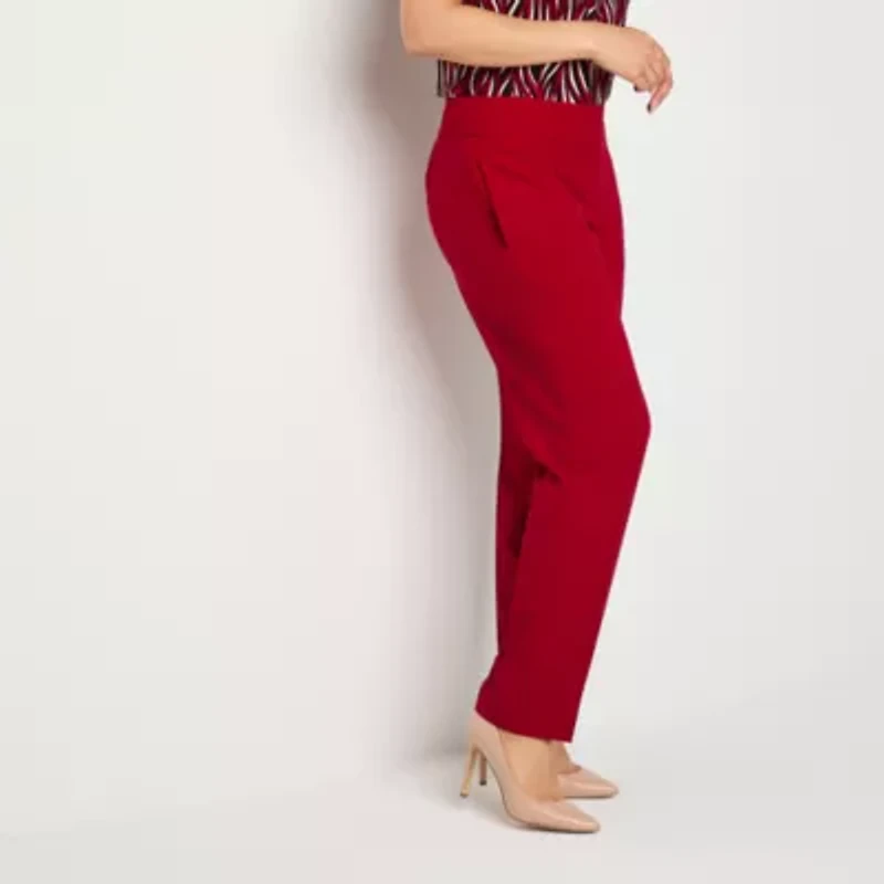 Black Label by Evan-Picone Womens Classic Fit Straight Suit Pant