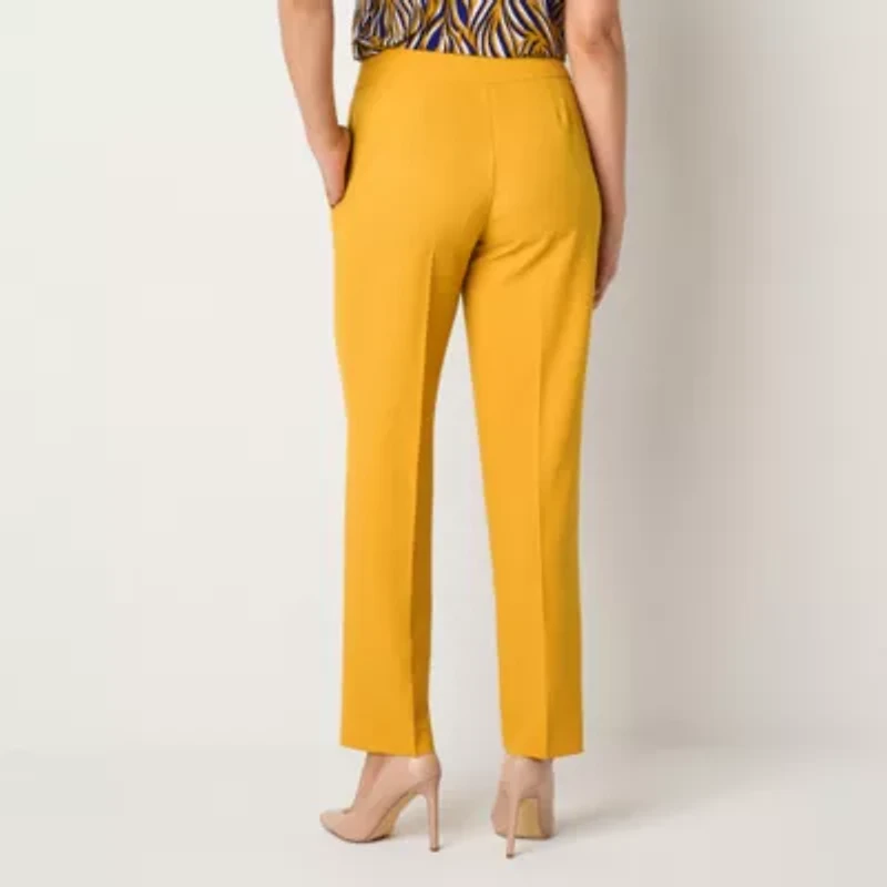 Black Label by Evan-Picone Womens Classic Fit Straight Suit Pant