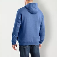 Berne Zippered Mens Long Sleeve Fleece Hoodie