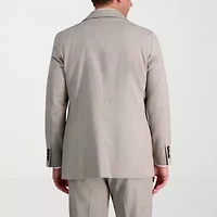 Haggar JMH Tailored Glen Plaid Mens Stretch Fabric Modern Fit Suit Jacket